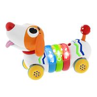 Chicco DogRemi radiogestuurd hondenspeelgoed, interactief blaf- en wandelspeelgoed met licht en geluid, 2-weg afstandsbediening, interactief speelgoed voor kinderen, 18 maanden tot 4 jaar - thumbnail