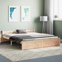 Bedframe massief hout 150x200 cm - thumbnail