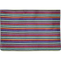 Cawö Cawo Lifestyle Wohndecke Strepen Plaid 150/200 multicolor donker - thumbnail