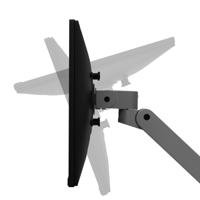 Ergotron 45-682-293 Tafelbeugel voor monitor Aantal monteerbare displays: 1 Display(s) 86,4 cm (34) Grijs In hoogte verstelbaar, Kantelbaar - thumbnail