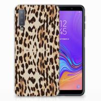 Samsung Galaxy A7 (2018) | TPU Hoesje | Leopard - thumbnail