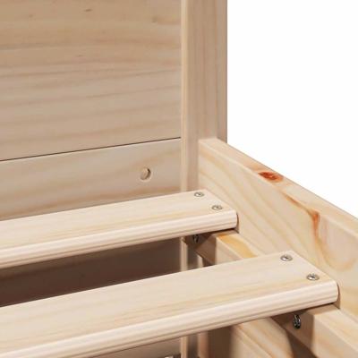 Bedframe zonder matras massief grenenhout 100x200 cm