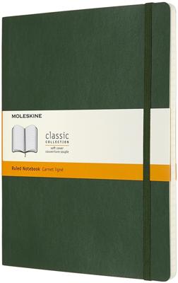 Notitieboek moleskine xl 190x250 ln sc myrt gn
