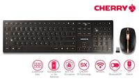 CHERRY DW 9000 SLIM toetsenbord Inclusief muis Universeel RF-draadloos + Bluetooth QWERTY Amerikaans Engels Zwart - thumbnail