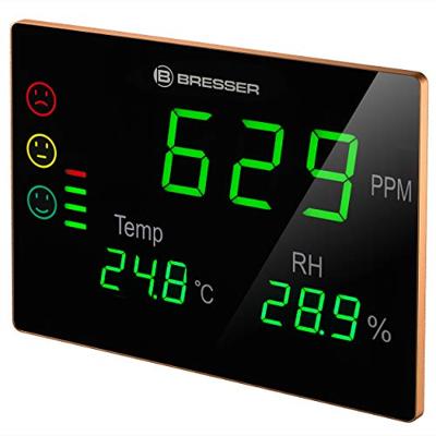 BRESSER CO2-meter Smile XXL met verkeerslicht en extra groot led-display - thumbnail