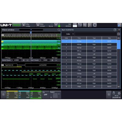 Uni-T MSO3000HD-AUDIO Meetsoftware Upgrade