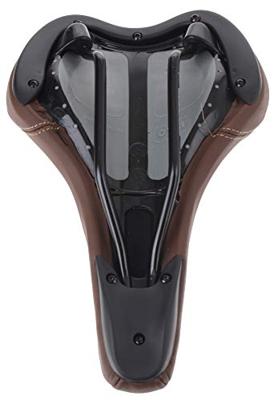 Ergotec , sattel comfort l, comfort damen, leder braun