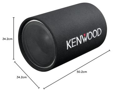 Kenwood KSC-W1200T Subwoofer (30 cm (12 inch), 1200 Watt) zwart