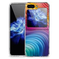 TPU Hoesje voor Samsung Galaxy Z Flip 5 Regenboog - thumbnail
