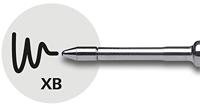 10 Schneider Slider 755 XB balpenvullingen zwart - thumbnail
