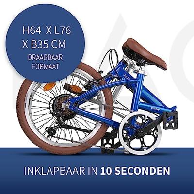 Pacto Twelve 20 inch Vouwfiets 6v