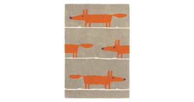 Scion - Mr Fox Cinnamon 25303 - 090x150 cm Vloerkleed Scion - Mr Fox Cinnamon 25303 - 090x150 cm Vloerkleed