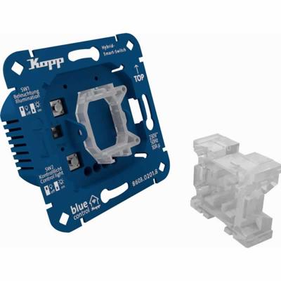 Kopp Blue Control Hybrid-SmartSwitch - inbouw schakelaar 16A, draadloos schakelen van verlichting