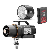 Maxima Rapida + wide optic 70° + SWIT 98Wh 150W V-Mount Battery kit - thumbnail