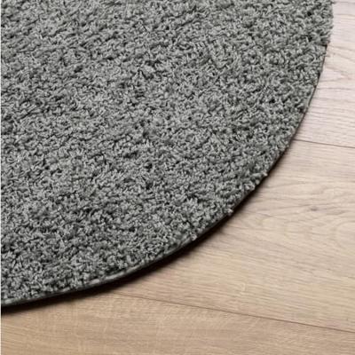 Vloerkleed shaggy hoogpolig modern 240 cm groen