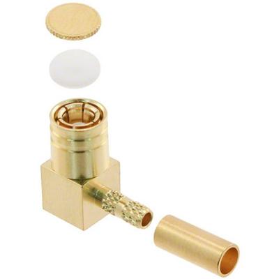 Molex 731000257 SMB-connector Stekker, haaks 50 Ω 1 stuk(s) Bulk