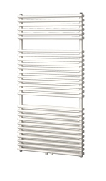 Designradiator Florion Nxt Dubbel 121,6 x 60 cm 980 Watt met Middenaansluiting Antraciet Metallic