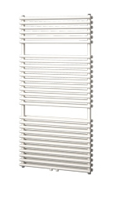 Designradiator Florion Nxt Dubbel 121,6 x 60 cm 980 Watt met Middenaansluiting Antraciet Metallic - thumbnail