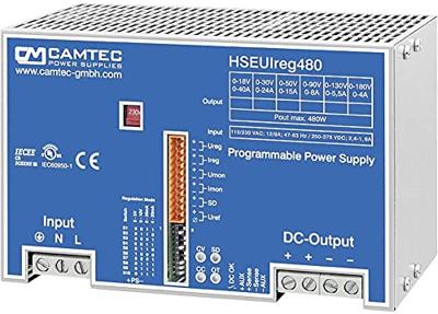 Camtec HSEUIreg04801.50T Labvoeding, regelbaar 0 - 50 V/DC 0 - 15 A 480 W Aantal uitgangen: 1 x