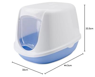 Duchesse kittenbak blauw