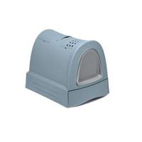 IMAC KATTENBAK ZUMA 2ND LIFE MET SCHUIFLADE AVIO BLAUW 40X56X42,5 CM - thumbnail