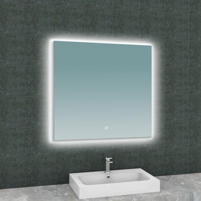 Wiesbaden Soul spiegel rechthoek met LED, dimbaar en spiegelverwarming 80 x 80 cm Wiesbaden Soul spiegel rechthoek met LED, dimbaar en spiegelverwarming 80 x 80 cm