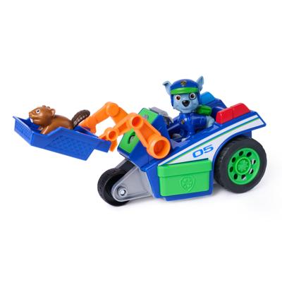 PAW Patrol Search & Rescue voertuig Rocky-reddingsrecyclevoertuig