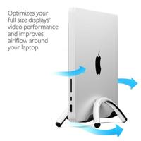 Twelve South BookArc Flex MacBook stand - Black - thumbnail