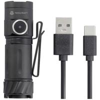 TOOLCRAFT TO-9664728 Mini-zaklamp werkt op Li-ion oplaadbare batterij Verstelbaar, Met riemclip, Met noodlichtfunctie, Met magneethouder, Met - thumbnail