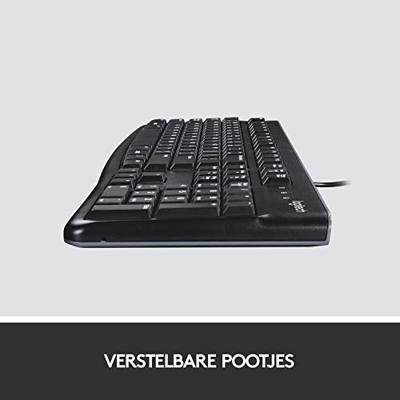 Logitech K120 Business toetsenbord Zwart Azerty Belgisch