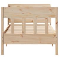 Bedframe zonder matras massief grenenhout 90x200 cm - thumbnail