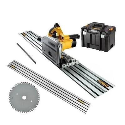 DeWALT DWS520KT Invalzaag incl. 2x Geleiderails en koppelstrip