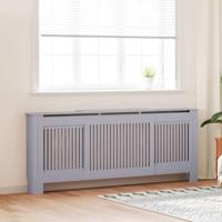 Radiatorafdekking 2 pcs Grijs (142-205) x 20.5 x 81.5 cm - thumbnail