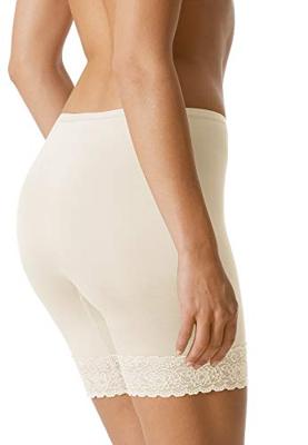 Dames boxershort lange pijpjes Lights Basics - Kanten onderbroek lange pijpjes - Broekje voor onder jurk