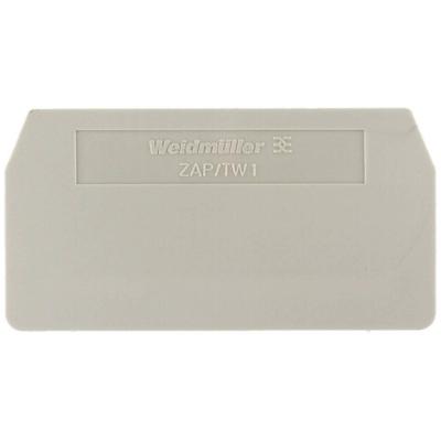 Weidmüller 1749580000 Afsluitplaat Geschikt voor: ZDU, ZPE 10 Beige 1 stuk(s)
