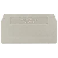 Weidmüller 1749580000 Afsluitplaat Geschikt voor: ZDU, ZPE 10 Beige 1 stuk(s) - thumbnail