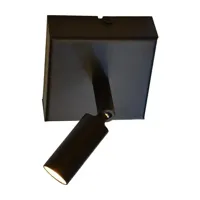 Masterlight Spot Tubo 1 lichts zwart - thumbnail