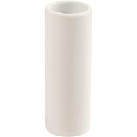 Creativ Company Vaas, h: 11 cm, d 4 cm, wit, 1 stuk - thumbnail