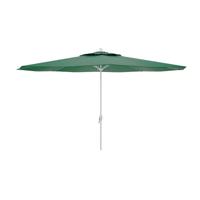 Marbueno Stalen Parasol 8 Ribben D300 cm Polyester Groen Tuin, Zwembad en Terras 10190 - thumbnail