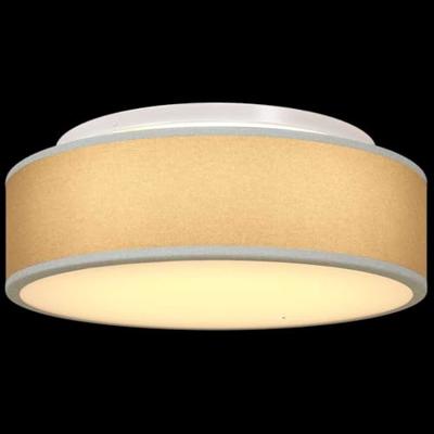 VidaXL Plafonnière met schijnwerpers grijs 38 x 38 x 13,5 cm stof