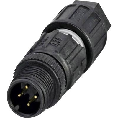 Phoenix Contact 1641714 Sensor/actuator connector, niet geassembleerd M12 Aantal polen (sensoren): 4 Stekker, recht 1 stuk(s) Phoenix Contact 1641714 Sensor/actuator connector, niet geassembleerd M12 Aantal polen (sensoren): 4 Stekker, recht 1 stuk(s)
