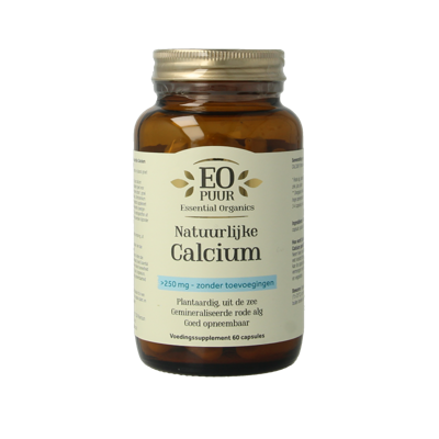 Calcium natuurlijk puur 60 Vegetarische capsules