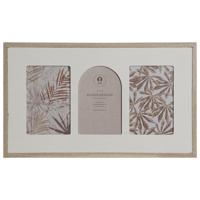 Fotolijsten Home ESPRIT Beige Kristal Hout MDF Scandinavisch 39 X 2 X 24 cm - thumbnail