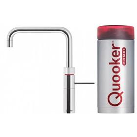 Quooker Fusion square met COMBI boiler 3-in-1 kokend water kraan Chroom