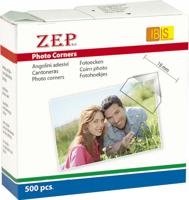 Zep fotohoekjes zelfklevend cr500 500 stuks 15x15 mm - thumbnail