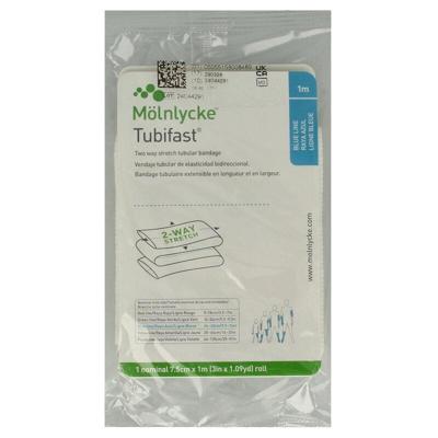 Tubifast Blauw 7,50cmx 1m 1 2482