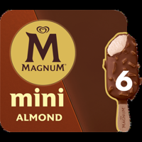 Magnum Mini IJs Almond 6 x 55 ml bij Jumbo - thumbnail