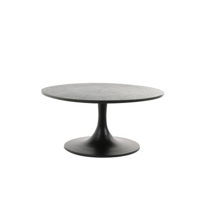 Light & Living Salontafel Rickerd Ø76cm - Antiek Zwart - Rond