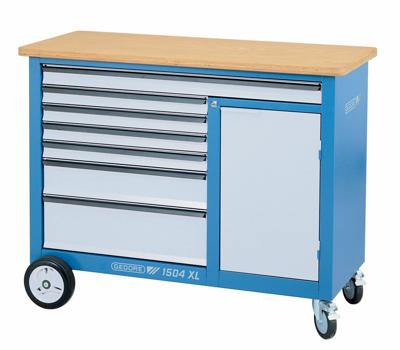 Gedore 1988468 Verrijdbare werkbank (l x b x h) 1200 x 1250 x 985 mm Blauw