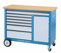 Gedore 1988468 Verrijdbare werkbank (l x b x h) 1200 x 1250 x 985 mm Blauw - thumbnail